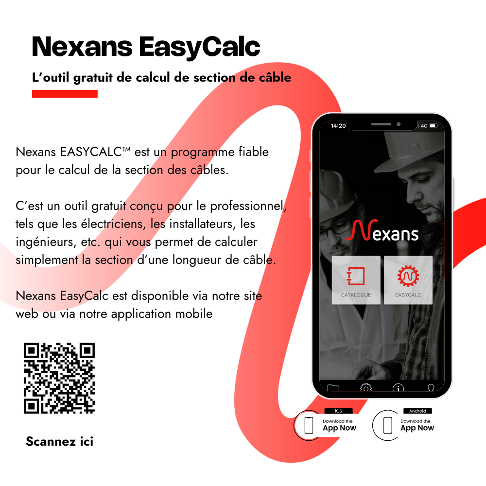 Nexans - Câble électrique 3G2.5mm2 U1000R2V - 50m